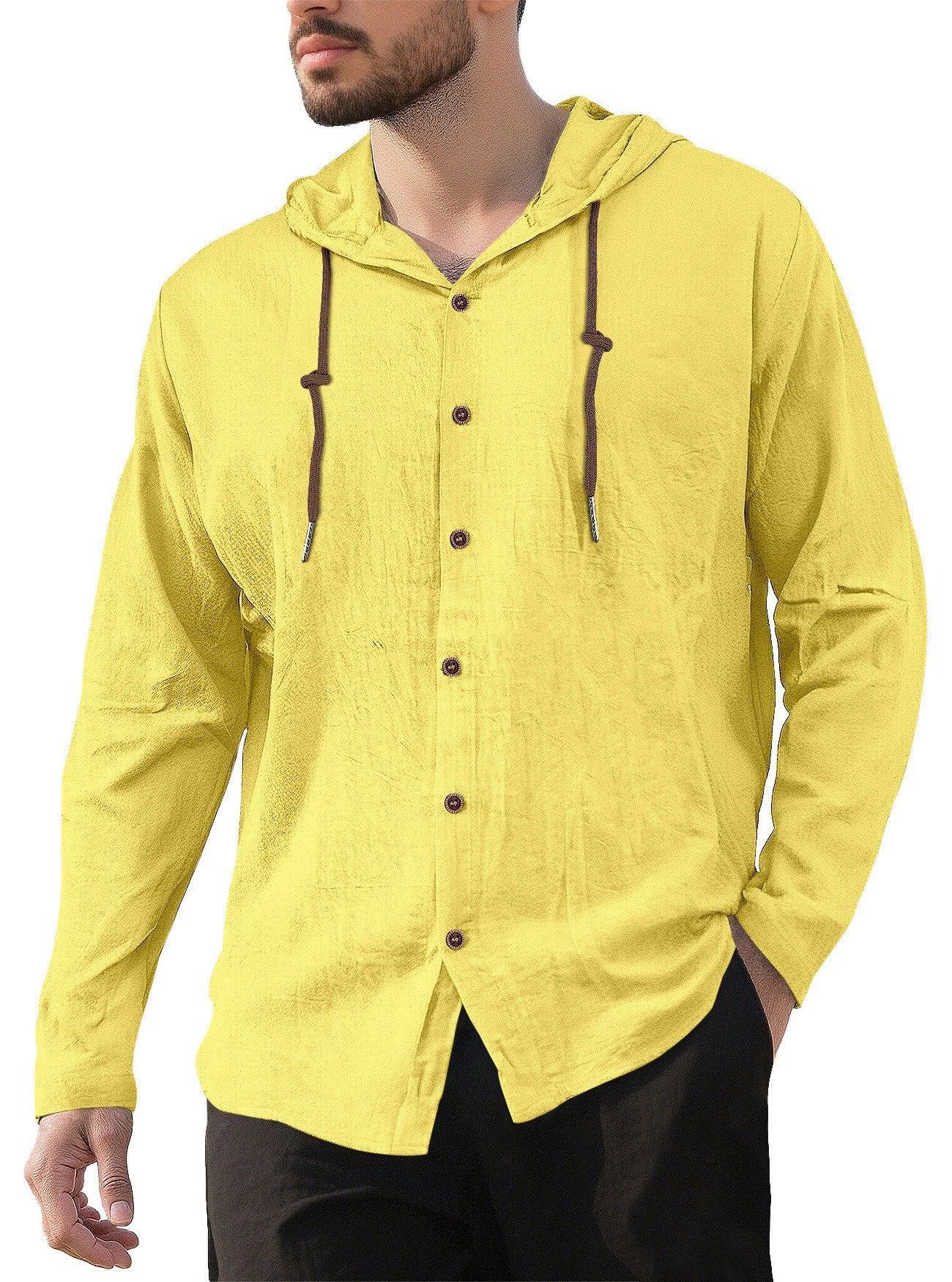 Casual Relaxed-fit Breathable Quick-drying Long-sleeve Shirt