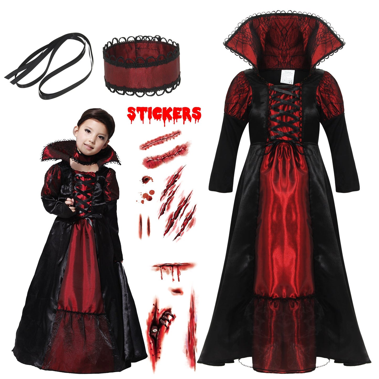 Halloween Children's Costume Ball Garment