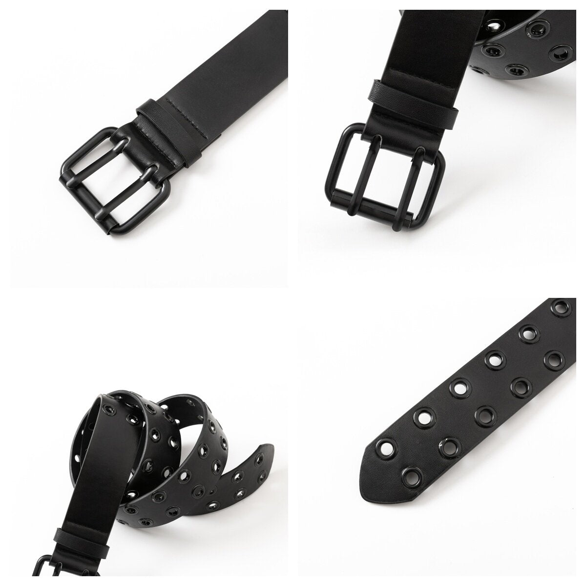 Workwear-style Vintage Belt Buckle Waist Chain Accessory