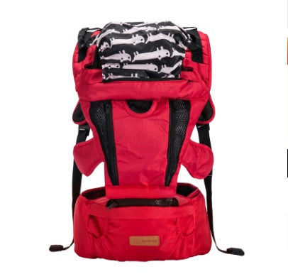 Baby sling multi-function baby waist stool front cross-holding bag four seasons breathable summer back-style holding baby artifact