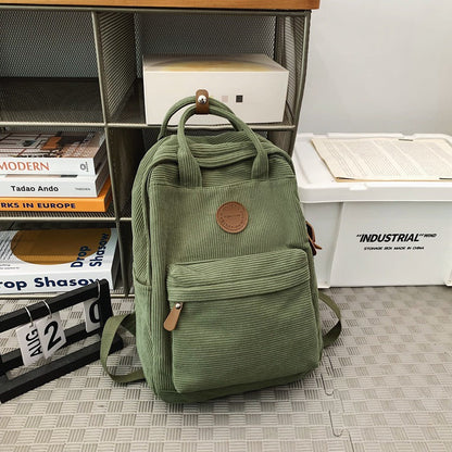 Retro Fashion Backpack For Men And Women