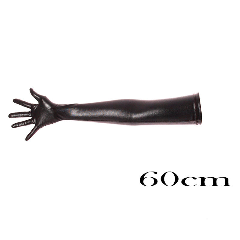 High-gloss Gold Foil Stamping And Elbow-length Costume Gloves