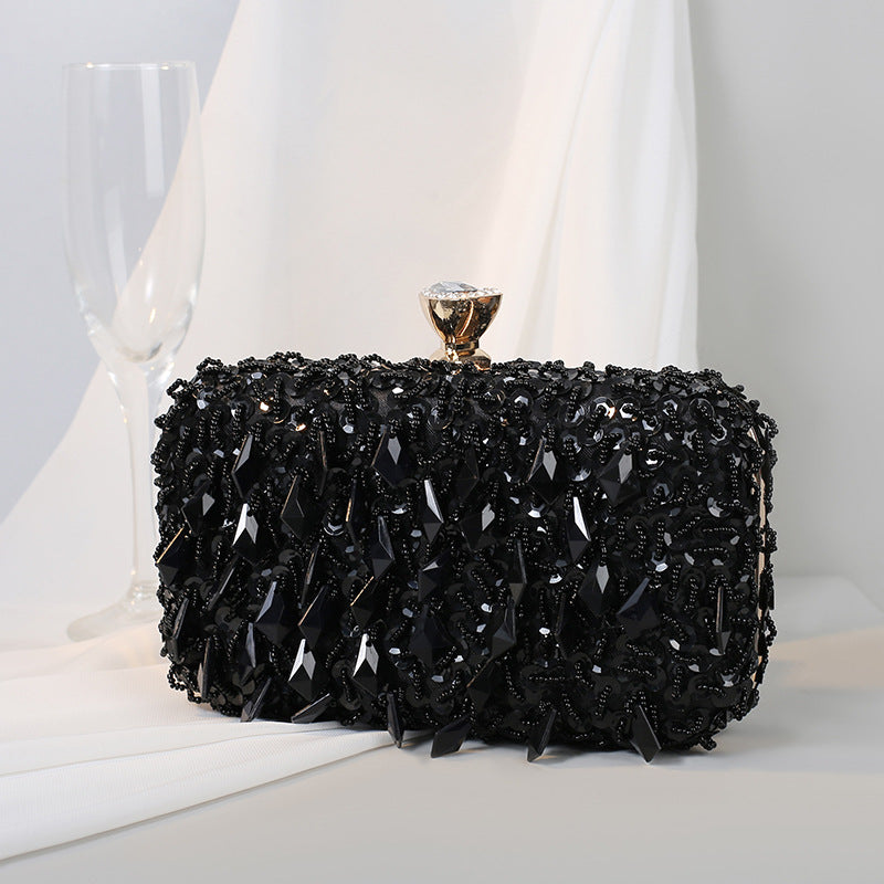 Fashionable Handmade Beaded Handbag For Women