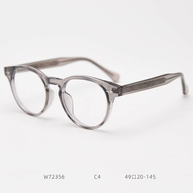 72356 New Stylish Engraved Pin Korean-style Prescription Glasses Frame