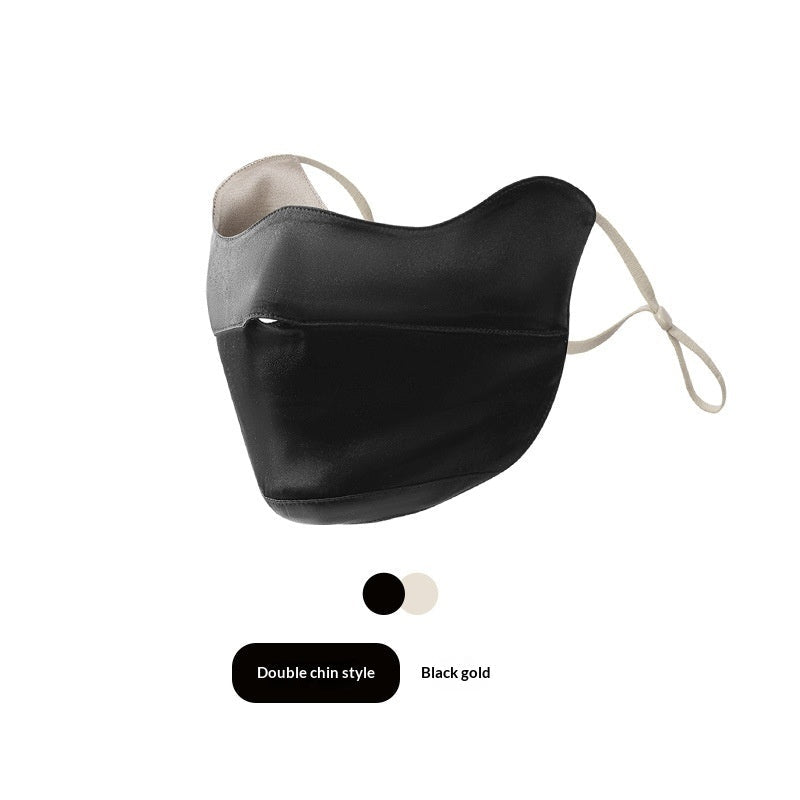 Silk Sun-protective UV-blocking Breathable Face Mask