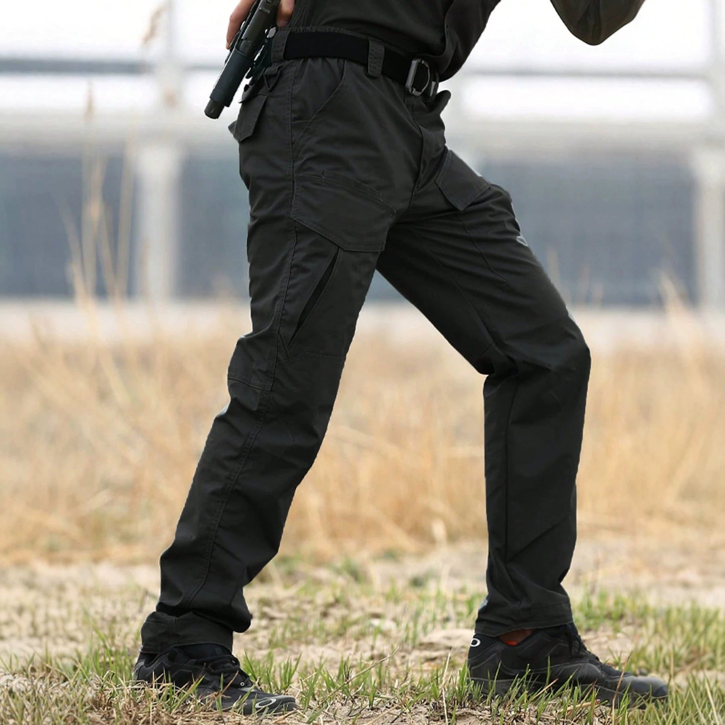 Solid-color Versatile Workwear Pants For Men