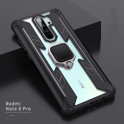 Shockproof Armor Phone Case with Ring Holder – Heavy Duty Protective Cover
