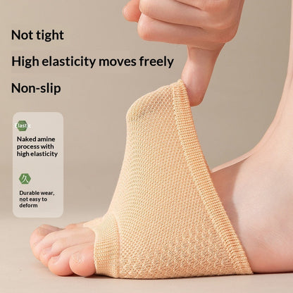 Womens Half-socks Summer Thin Pure Cotton