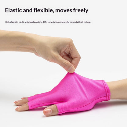 Multifunctional Half-Finger Sun-Protective Nail Art Gloves For Women