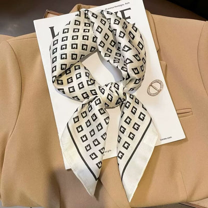 High-end Headscarf Versatile Neck Scarf Hairband Accessory