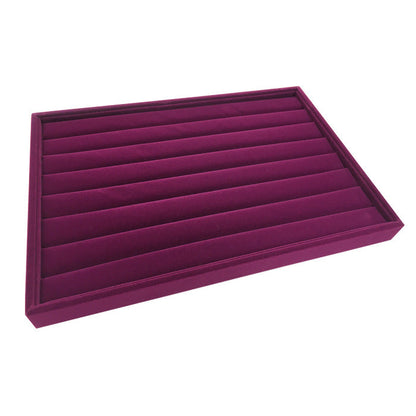 Flannel Jewelry Display Ring Tray