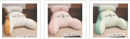 Fluffy Triangle Reading Cushion Lumbar Support