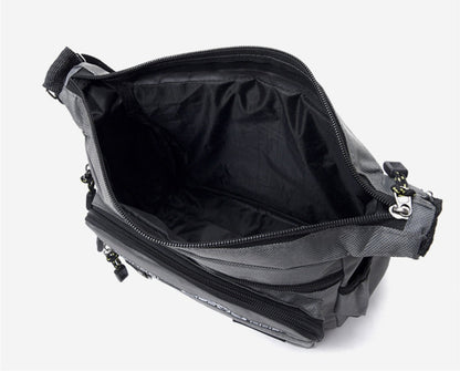 Five-layer Multi-layer Men's Crossbody Bag, Large-capacity Multi-pocket Business Bag, Men's Bag, Single-shoulder Bag, Waterproof And Wear-resistant Backpack