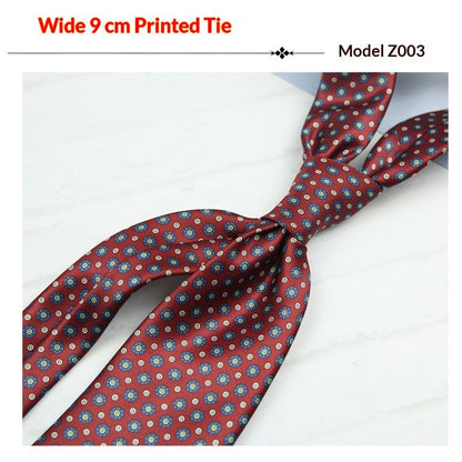 Printed Casual Patterned Vintage Tie