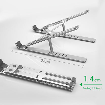 Portable Adjustable Laptop Stand with Cooling Function