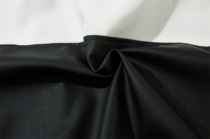 European And American-style Locomotive Racing Suit Leather Coat
