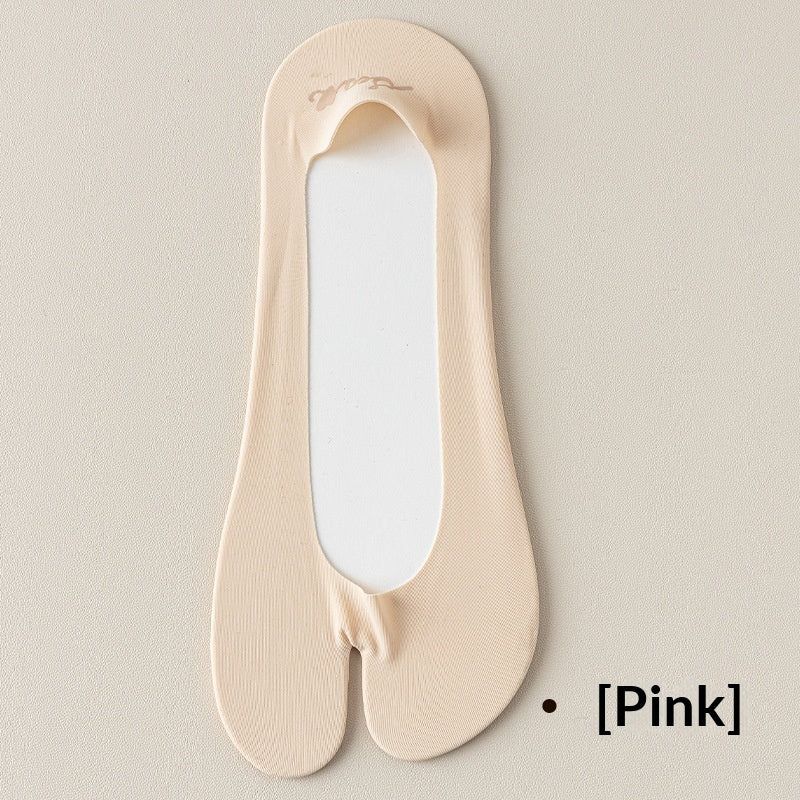 Two-toe Socks Low-cut Invisible Sweat-absorbing And Deodorant
