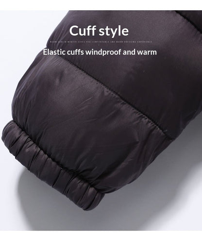 Men's Casual Cotton Jacket With A Stand-up Collar