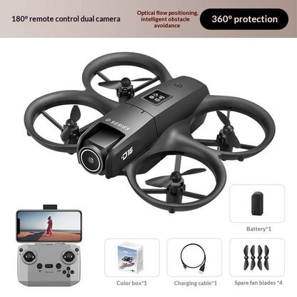 D16 Mini Drone Aerial Photography Dual-Camera Obstacle-Avoidance Racing Drone