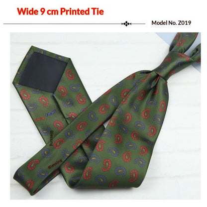 Printed Casual Patterned Vintage Tie
