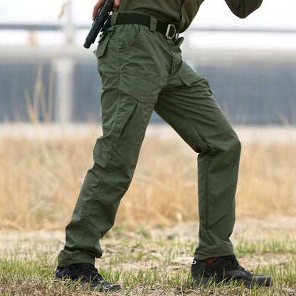 Solid-color Versatile Workwear Pants For Men