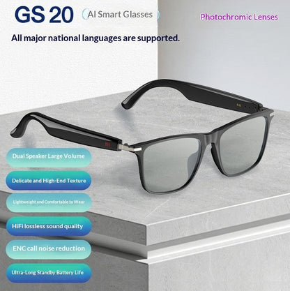 Meeting Recorder Ultra-long Battery Life Bluetooth Glasses