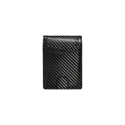 Business-Casual Carbon-Fiber Mens Wallet