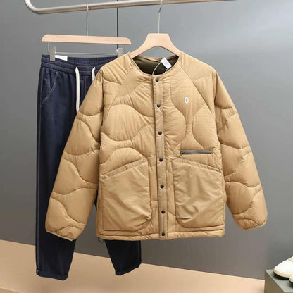 Mens Lightweight Sports-Style Down Jacket