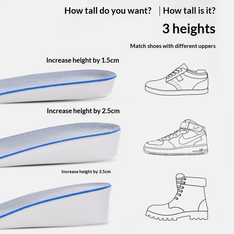 Height-increasing Insoles Invisible Lift Insoles