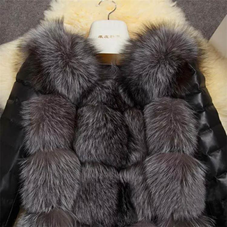 Faux Fur Coat Coat Slim Leather Jacket Women's Clothing