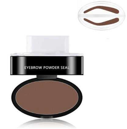 Eyebrow Stamp & Stencil Kit: Waterproof Tint for Professional Brow Enhancement