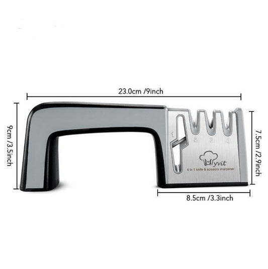 4-in-1 Kitchen Knife Sharpener