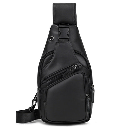 Full-Grain Cowhide Vintage Crossbody Bag