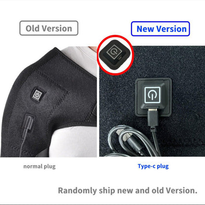 USB Heated Shoulder Wrap  Thermal Shoulder Pad For Neck And Joint Pain Relief, Single Shoulder Heating Pad With Adjustable Warmth For Men And Women