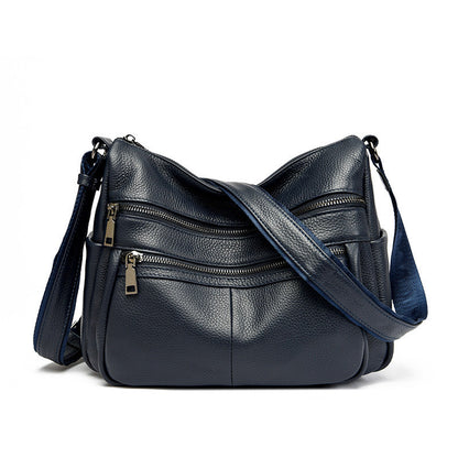 New Bags Women's High-grade Leather Tote First Layer