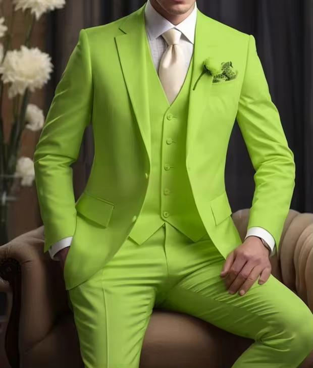 Elegant Business Banquet Suit Set For Men