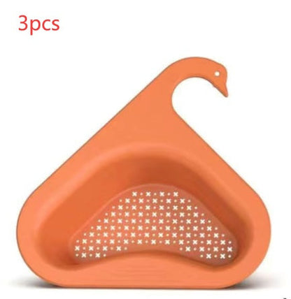 Sink Hanging Swan Drain Basket Kitchen Tool