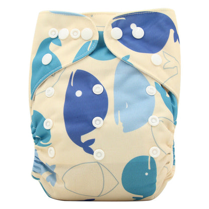 Washable Baby Cloth Diaper Breathable Diaper Pants 0-3 Years Old Baby Adjustable Diaper Leak-proof Diaper