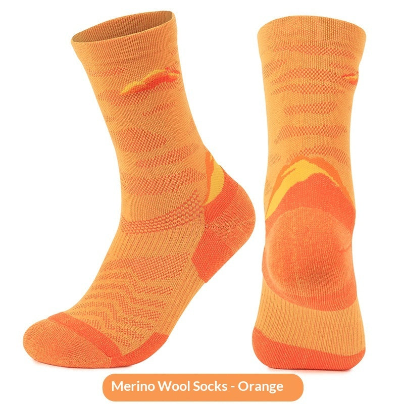 SpringSummer Thin Wool Socks For Men And Women