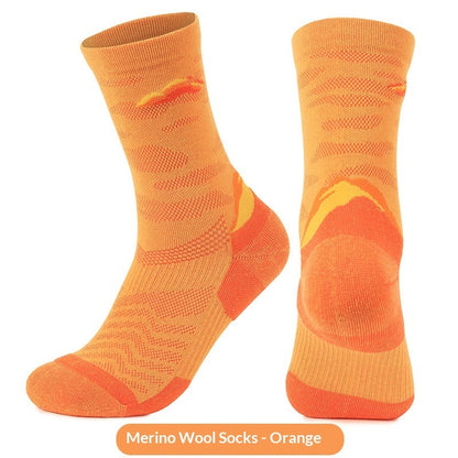 SpringSummer Thin Wool Socks For Men And Women