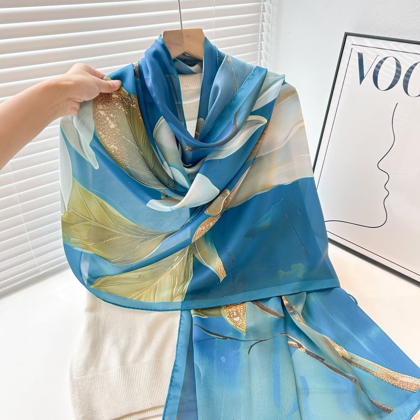 Silk Sun-protection Versatile Beach Scarf