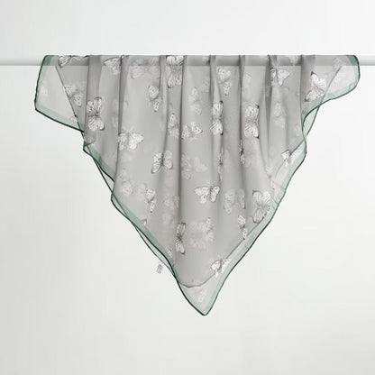 Versatile Printed Thin Square Scarf