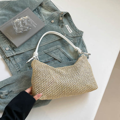 Handwoven Retro All-Match Large-Capacity Shoulder Bag