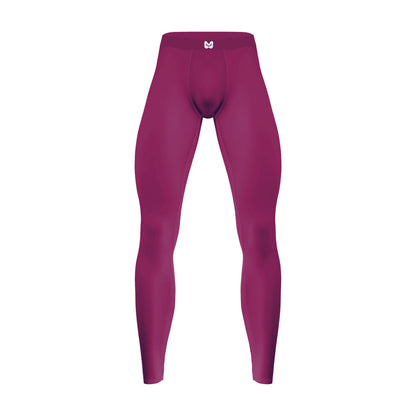 Ice Silk Nude Feel Yoga Pants Thin Men's Long Johns