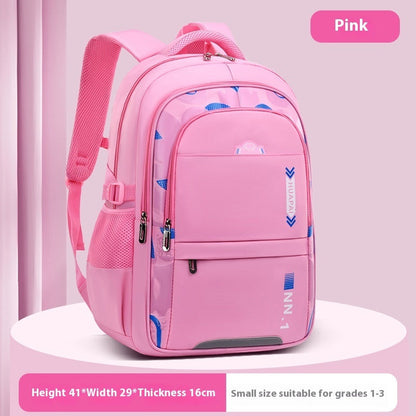 Children's Junior And Middle School Students Large Capacity Backpack