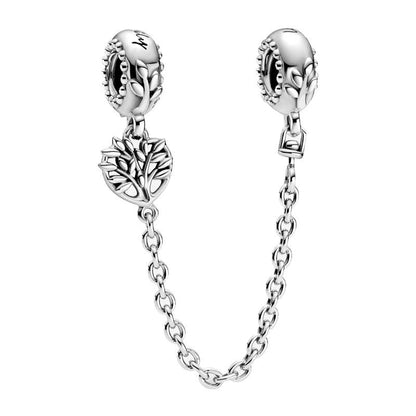 DIY Mouse Head Diamond Alloy Beads Bracelet
