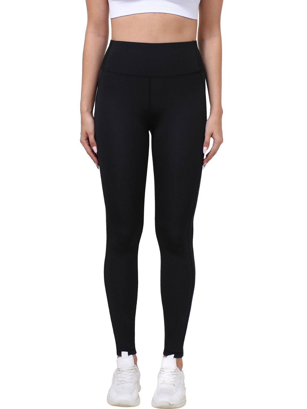 Popular New Cross-Border Yoga Pants European And American Long Fitness High-Waisted Outer Wear Outdoor Sports And Leisure Tights For Women