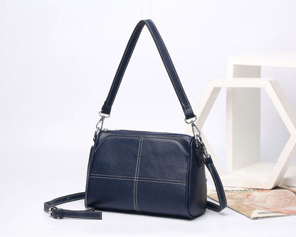Women's Full-grain Leather Single-shoulder And Crossbody Bag