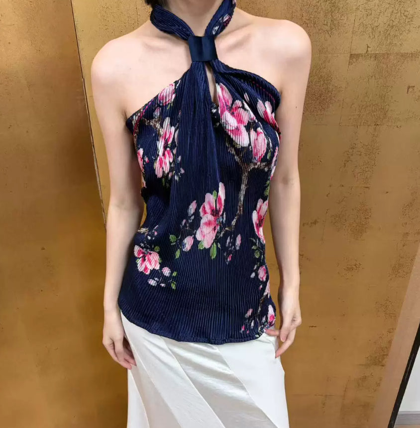 Subtle Sheen And Pleated Design In A One-piece Style