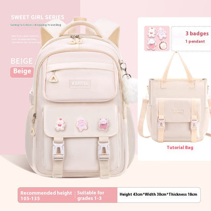 Children's Oxford Cloth Splash Proof Backpack